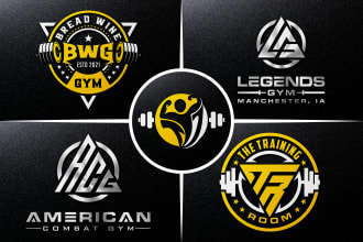 do sports, fitness, gym, health, and clothing logo design