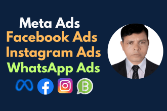 run instagram, facebook advertising, meta ads, whatsapp ads campaign