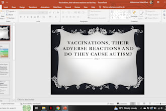 design your college or university PPT slides