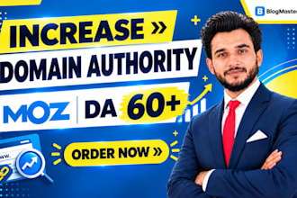 increase domain authority moz da pa with SEO backlinks