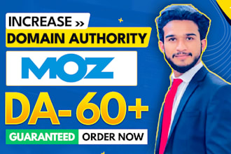 increase domain authority moz da pa with SEO backlinks