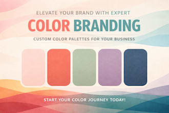 build a cohesive color palette for your business identity