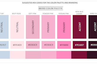 build a cohesive color palette for your business identity