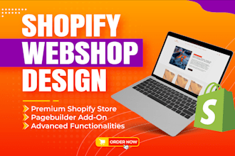 make a stunning shopify webshop for your business
