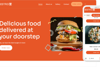 build a food delivery website and restaurant booking website