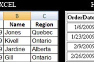 convert excel file to HTML table