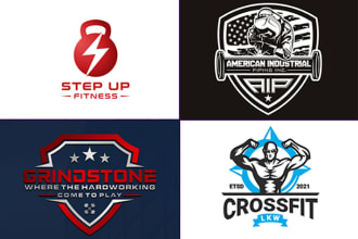 design a fantastic gym, sports and fitness logo