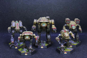print and paint your custom battletech miniatures