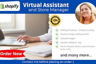 upload and optimize your shopify products SEO included