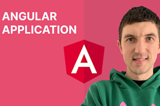 develop an angular web application