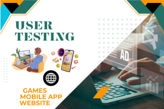 test and review your games, mobile app, and website