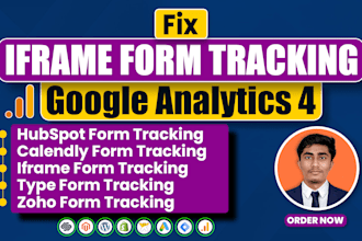 setup iframe form event tracking in ga4 and google tag manager for conversions