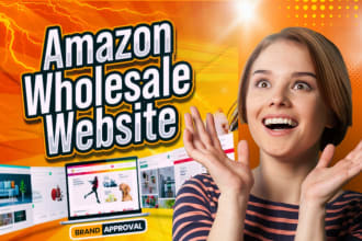professional website design for fba wholesale