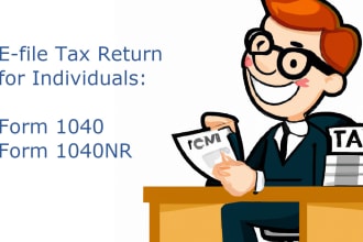 file 1040 or 1040nr tax return with irs