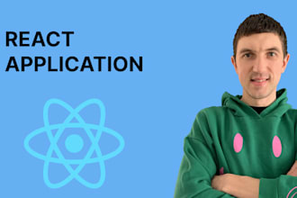develop a react web application
