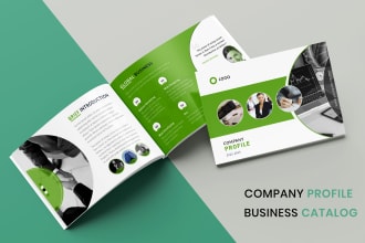 design creative brochure, company profile and catalog