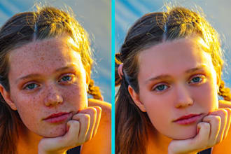 do portrait retouch, beauty retouching, and jewelry retouching professionally
