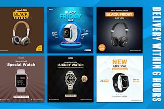 design social media posts design for facebook, instagram, and other platforms