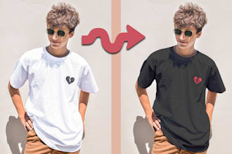 do recolor the image, change colour, color correction, photo edit