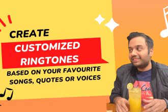 create customized ringtones based on your favorite songs, quotes or voices