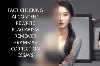 fact check and edit ai content