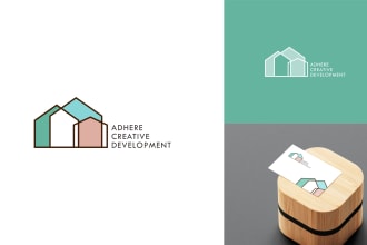 create aesthetic modern logo design