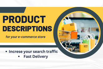 create 10 unique product descriptions for your online store