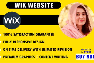 do wix website design, wix website redesign