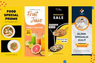 design a roll up banner