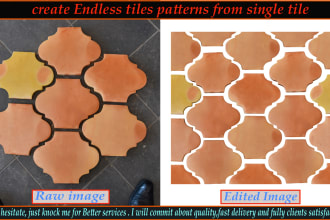 create endless tiles patterns from single tile