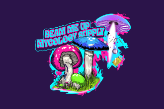 design custom psychedelic art illustration trippy logo