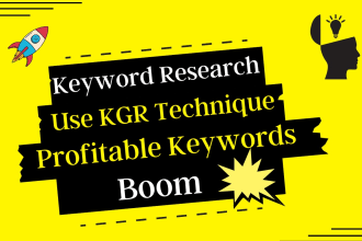 do profitable keyword research for SEO with competitor gap analysis