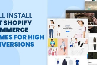 install and customize premium shopify themes