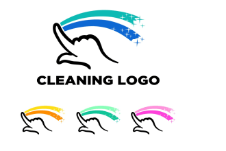 create gorgeous pressure washing cleaning and power washing logo design