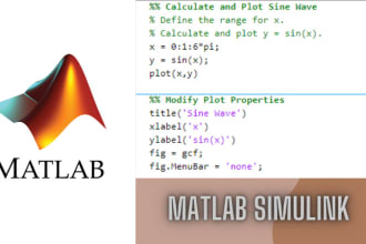 do matlab programming and simulink for you
