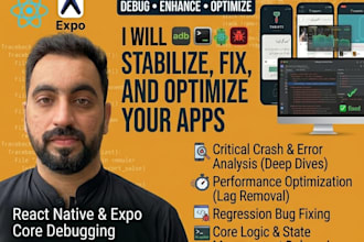 fix and optimize your react native expo app