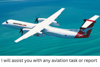 assist you with any aviation task or report