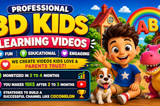 do kids learning videos and kids video editing for youtube