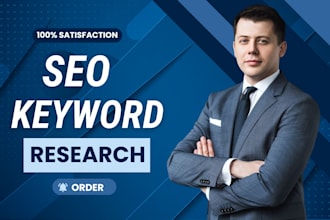 do keyword research, competitor analysis and SEO audit