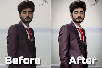 do photo editing, face retouching, and color grading, in photoshop