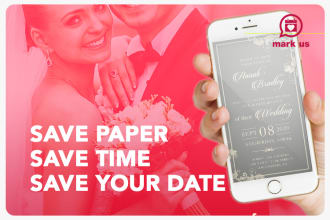do an original video save the date for your wedding