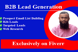 do b2b lead generation and prospect email addresses by using linkedin