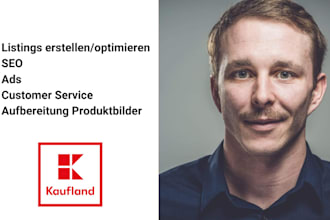 optimize and create listings, ads at kaufland marketplace