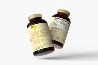 design product label and packaging design