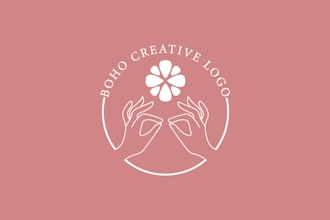 do feminine beauty minimalist logo design