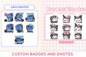 custom emote for your streams twitch and discord