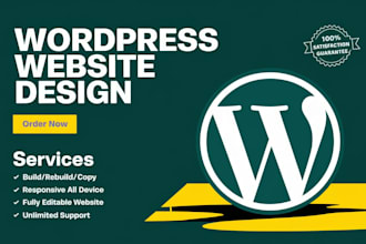 expertly build, rebuild, revamp, clone or recreate wordpress website