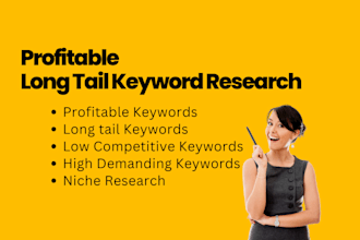 do profitable long tail keyword research for top ranking