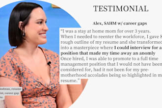 use ai to create a resume that lands a high paying job after career gaps