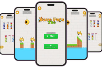 professionally unity game development and reskin unity game